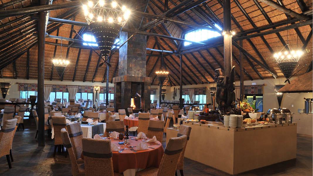 Restaurant p� Mabula Game Lodge